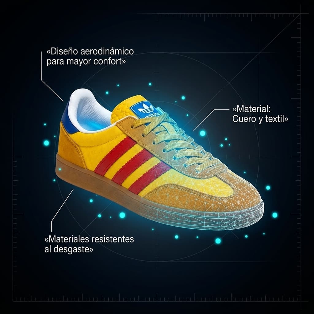 Tenis Gazelle edición Mundialista